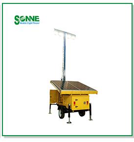 900W Portable Mobile Solar LED Light Tower