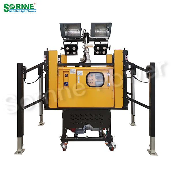 Auto Loading and Unloading Mobile Lighting Cabin