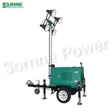 Pneumatic Mobile Lighting Tower